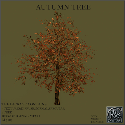 H&R Autumn Tree FULL PERM  (wear)