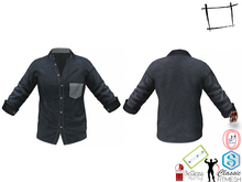 Full Perm Slim Fit Shirt With Two-Tone Pocket Detail Signature, Belleza Jake, Ocacin Gamit, Adin, Slink, Onupup, Legacy 