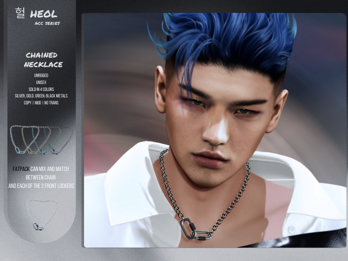 .HEOL Chained Necklace Fatpack