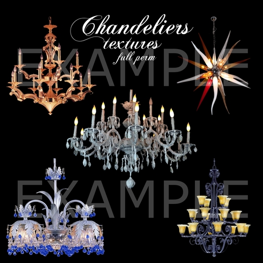 Eternal Creativity ~ Chandelier textures pack 9
