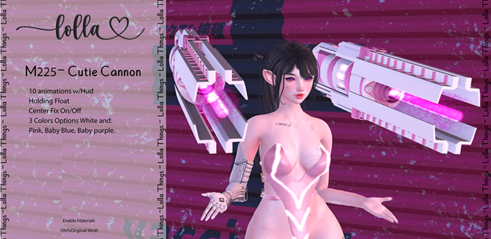 -Lolla- M225- Cutie Cannon FATPACK