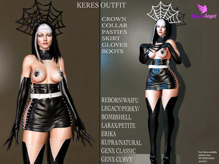 KERES OUTFIT by BA Store<< LaraX & Bombshell Included