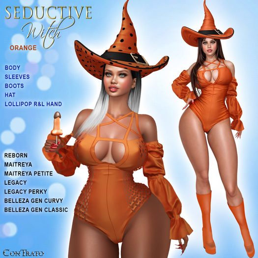[ConTrato] Seductive Witch Orange