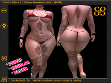 ! CoCo Store ! - Tattoo Mandala Look - [BOM]