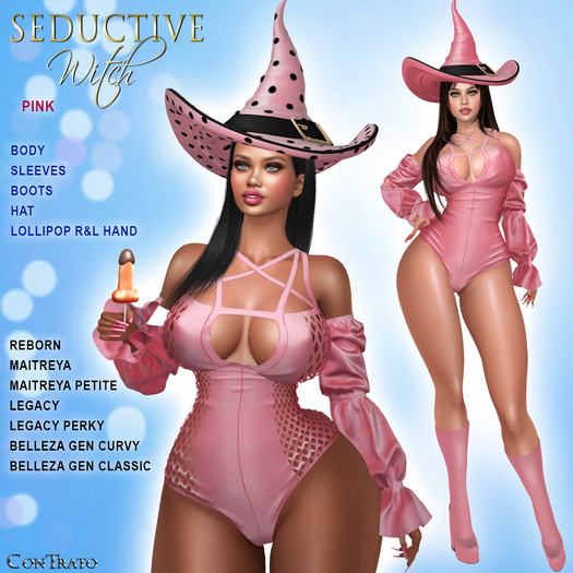 [ConTrato] Seductive Witch Pink