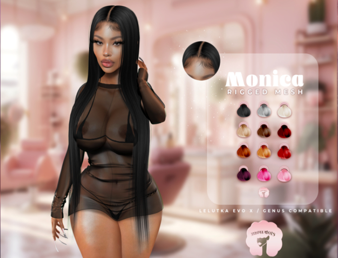 MWDLS $ Monica [HUD / HAIRBASES]
