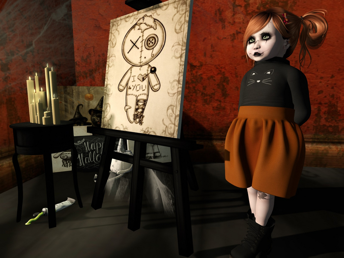 :DH: Children's Easel ~Halloween~