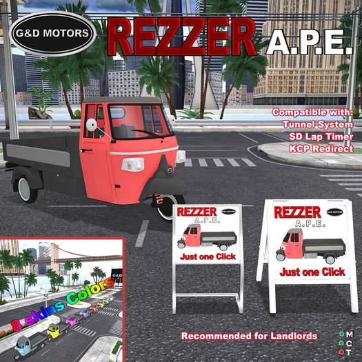 G&D MOTORS A.P.E. REZZER