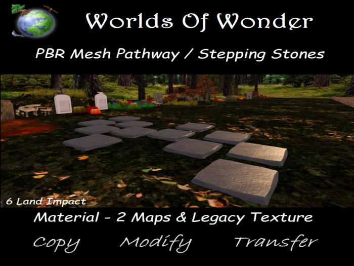 WoW PBR Stepping Stones