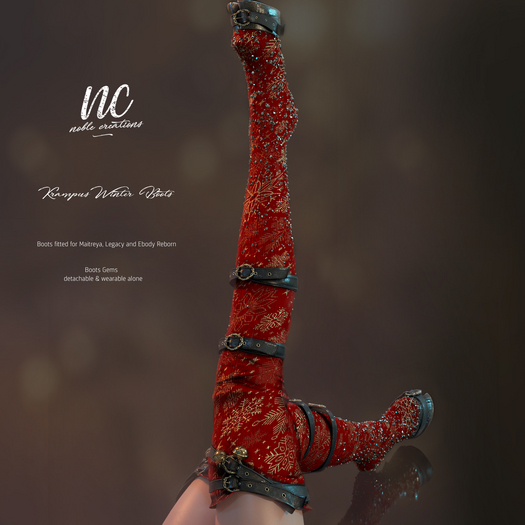 [NC] - Krampus Winter Boots (Xmas Theme)