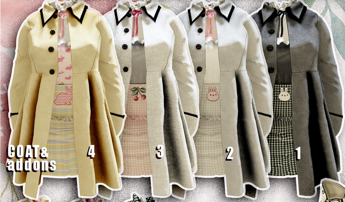 !gO! Mara coat - 2 (Original Box)