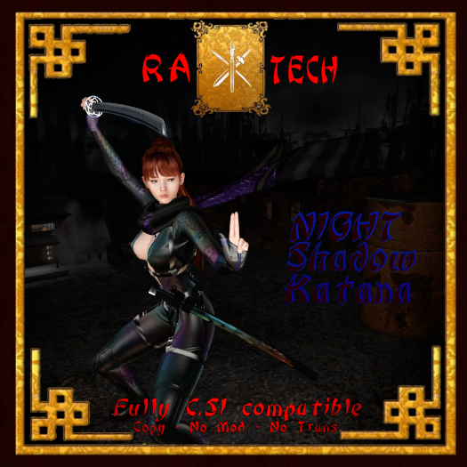 RA-tech Night Shadow Katana