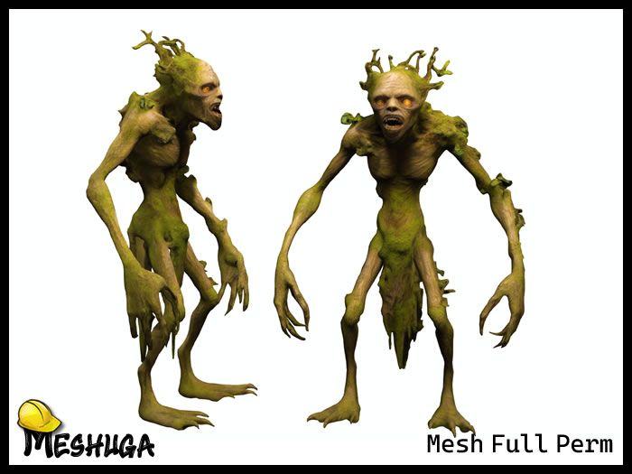 Meshuga - Halloween Forest Grimwood Character FULL PERM MESH