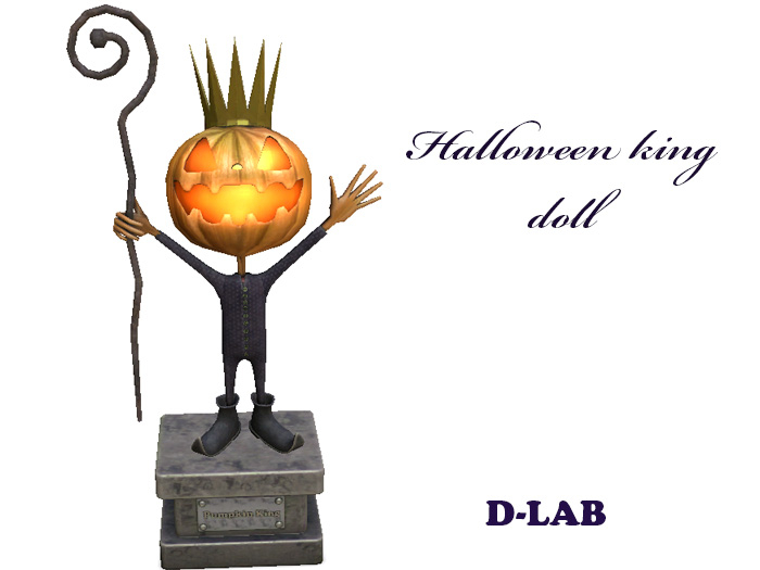 D-LAB Halloween king doll