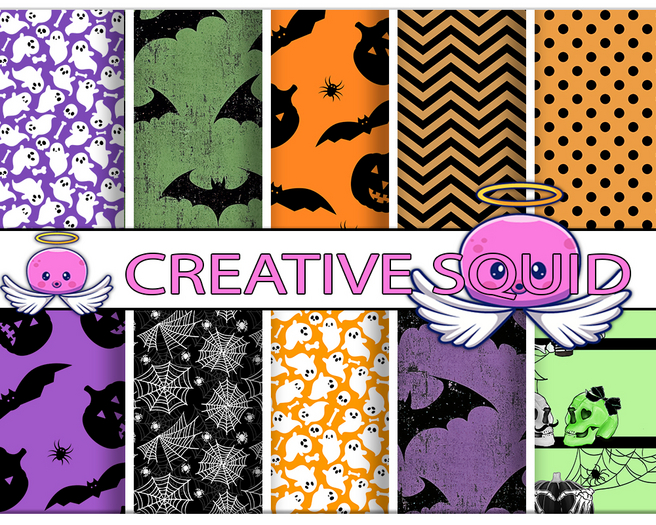 Halloween Festivity B Textures