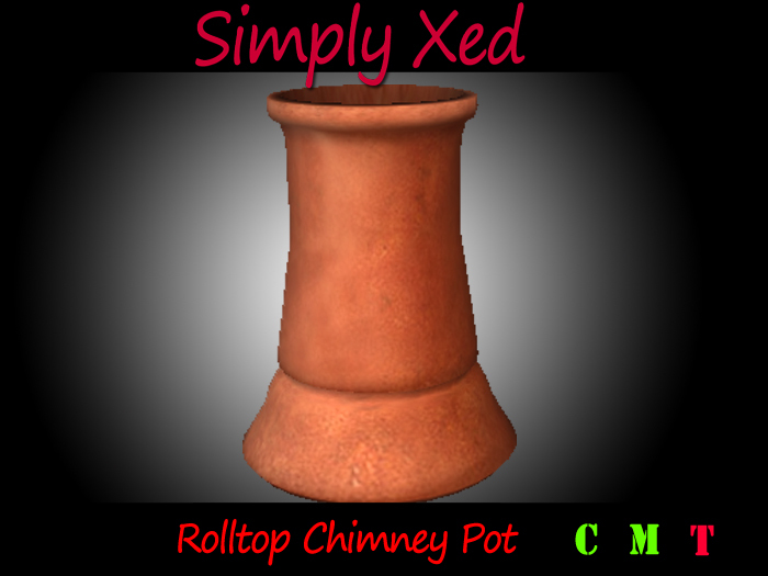SX Roll top Chimney Pot