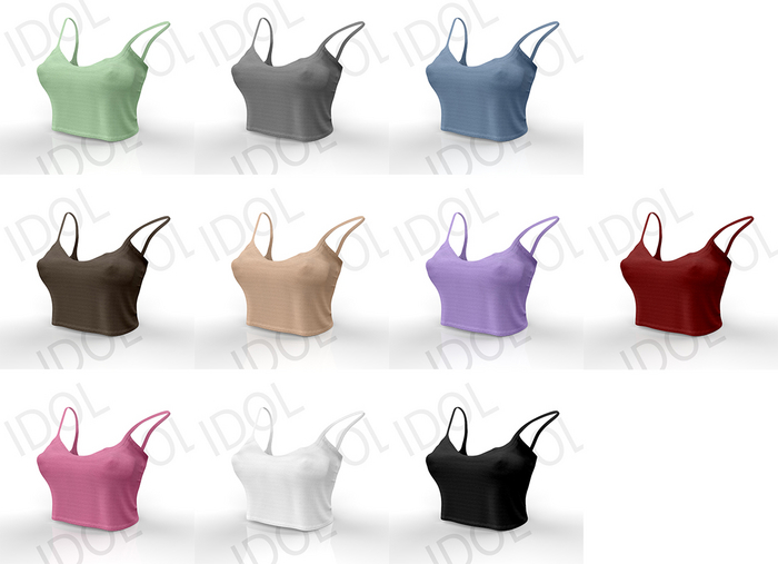 IDOL FATPACK Off Shoulder Tank Top