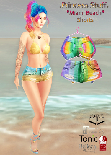 .Princess Stuff. [Miami Jeans Shorts] Pride