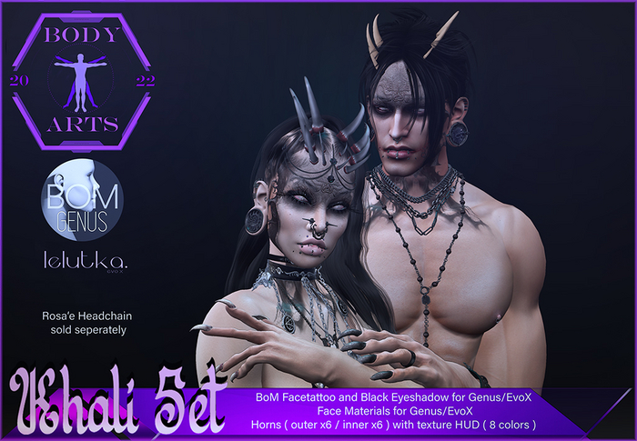 BodyArts - Khali set