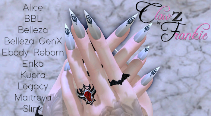 ~Clawz by Frankie~ WhitePunkin - EBODY REBORN