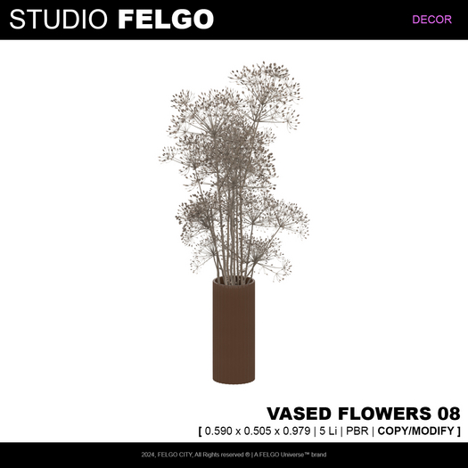 Studio FELGO // Vased Flower 08