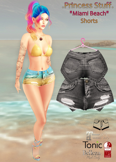 .Princess Stuff. [Miami Jeans Shorts] DEMO!