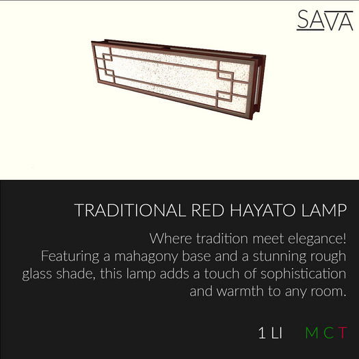 Traditional Hayato Lamp