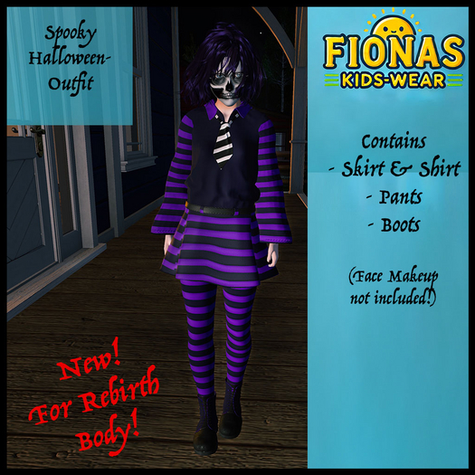 Rebirth Spooky Outfit - Fatpack