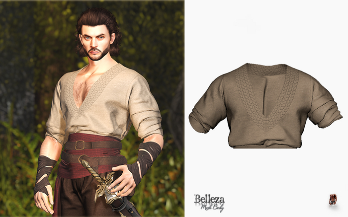 (Stitched) Svend Tunic - Beige