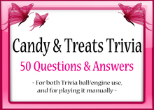 *Butterflies & Unicorns* ~ Candy & Treats Trivia