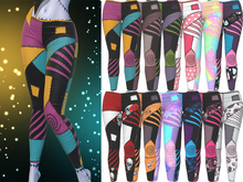 Kore Leggings [Patchwork Pack] - Maitreya Lara • LaraX • Petite • PetiteX • Legacy • Reborn Bottoms // PBR ONLY