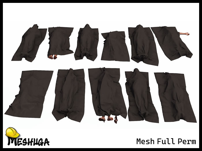 Meshuga Halloween Covered Bodies Pack 1 FULL PERM MESH (add)