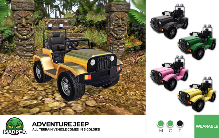 MadPea Adventure Jeep