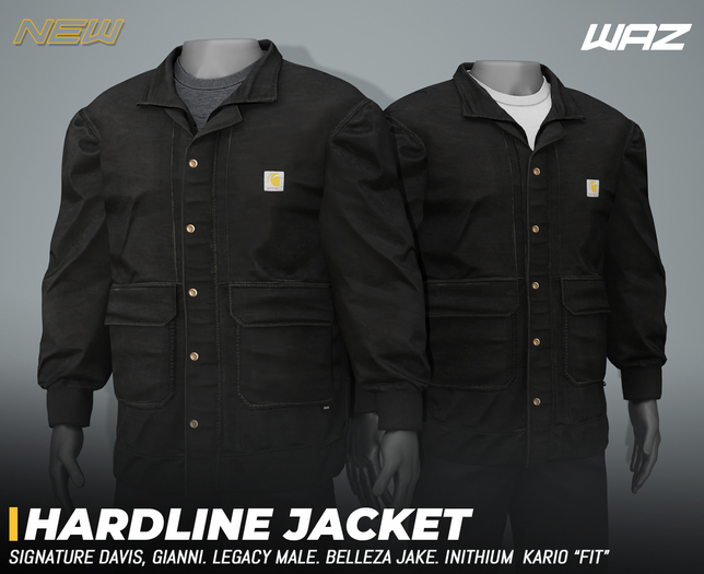 WAZ -  Hardline Jacket (Black)