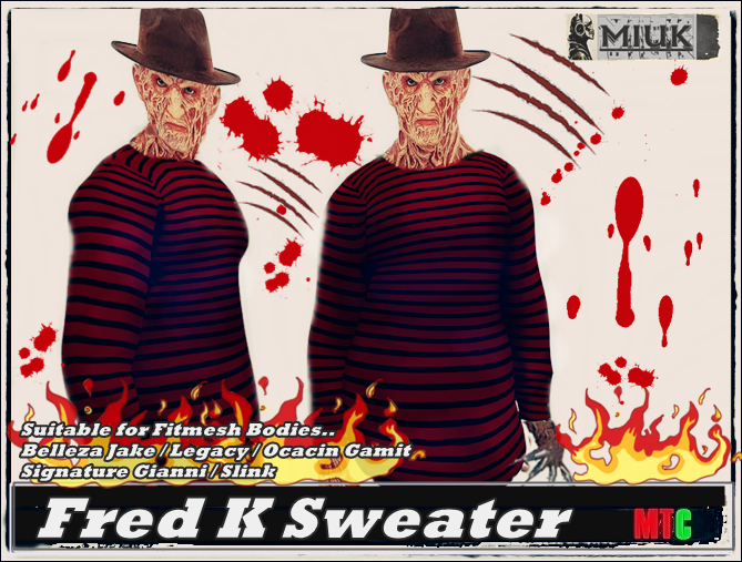 MIUK - Fred K - Fitmesh Sweater