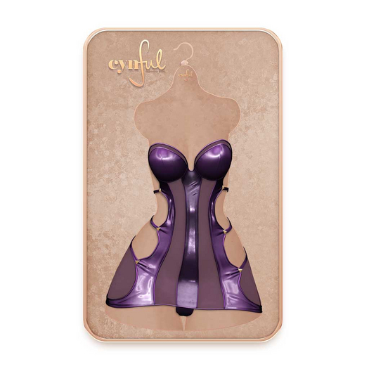 Cynful Love Spell Dress Redux - Purple  (Check description for included sizes)