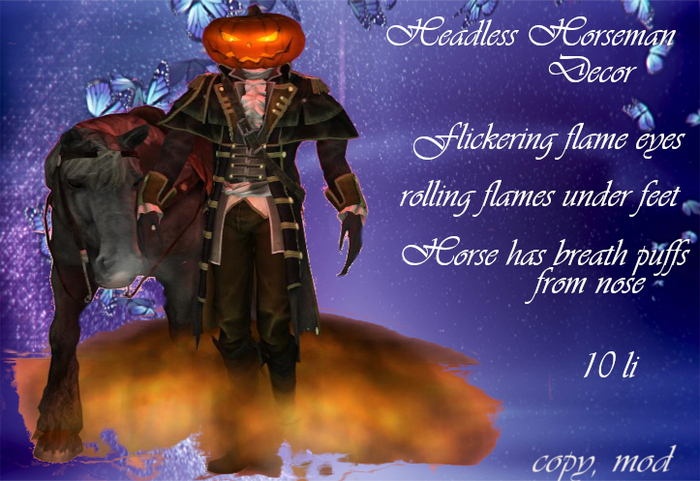 Headless Horseman Decor