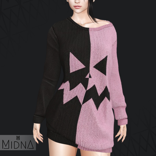 MIDNA - Holly Sweater Spooky Ed. - HALF ROSE [ADD]
