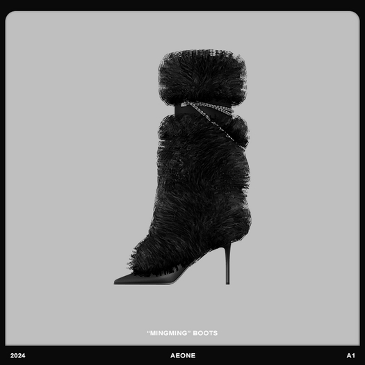 [A1] "MingMing" boots [black]