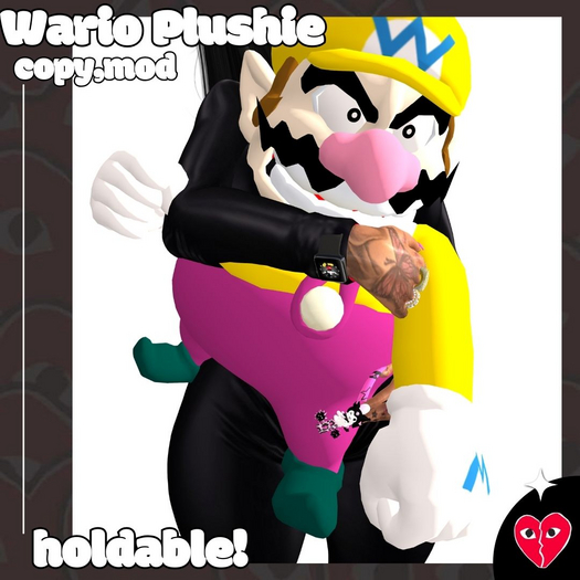 wario plushie