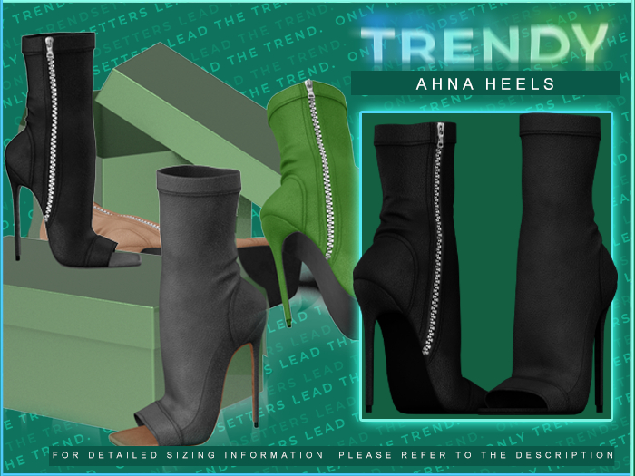 [TRENDY] Ahna Heels [black]