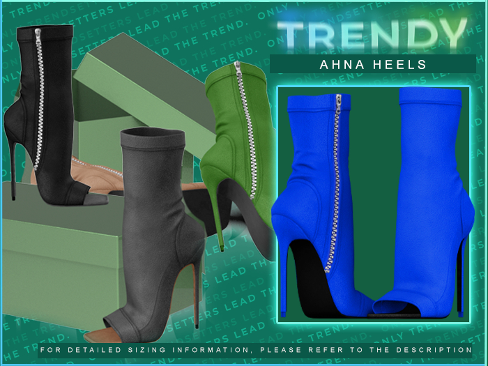 [TRENDY] Ahna Heels [blue]