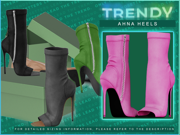 [TRENDY] Ahna Heels [hot pink]