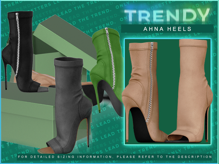 [TRENDY] Ahna Heels [nude]