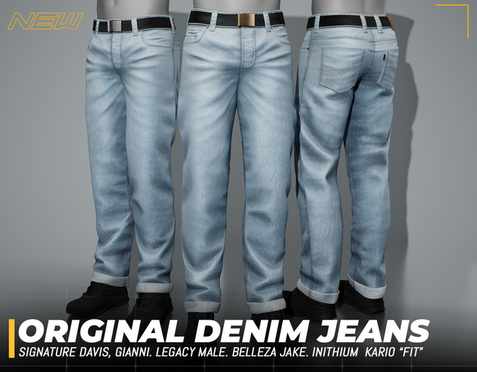 WAZ - Original Denim Jeans (Bleached)