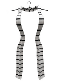 aprelle talia scarf blackstripe