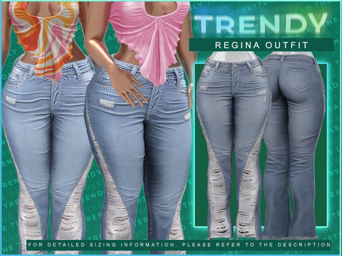 [TRENDY] Regina Jeans [Darker]