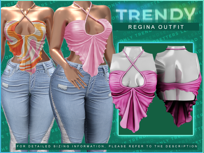 [TRENDY] Regina Top [Hot Pink]