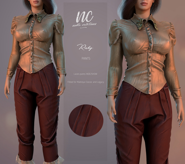 [NC] - Ruby Pants / Red
