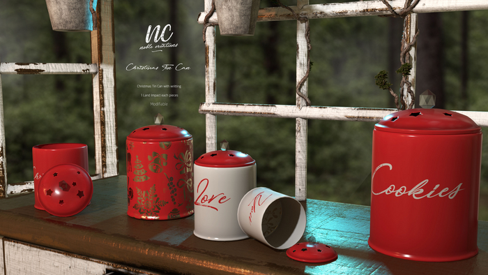 [NC] - Christmas Tin Can